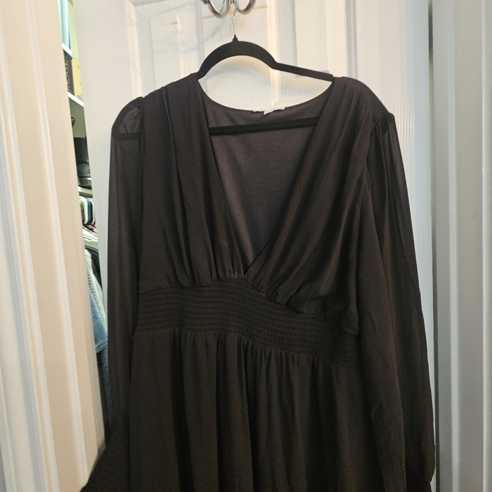 Baltic Born Black Long Sleeve Dress